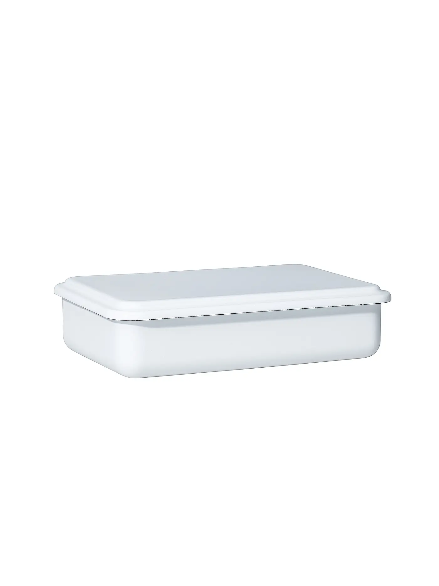RIESS | Vorratsbehälter mit Deckel 23x15x5cm Weiss | 